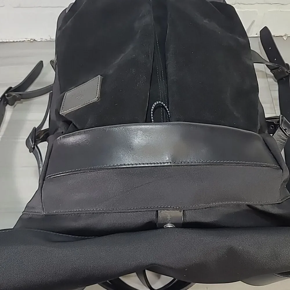 Atelier‎ de L'Armee Blackpack Black Canvas/Leather/Suede